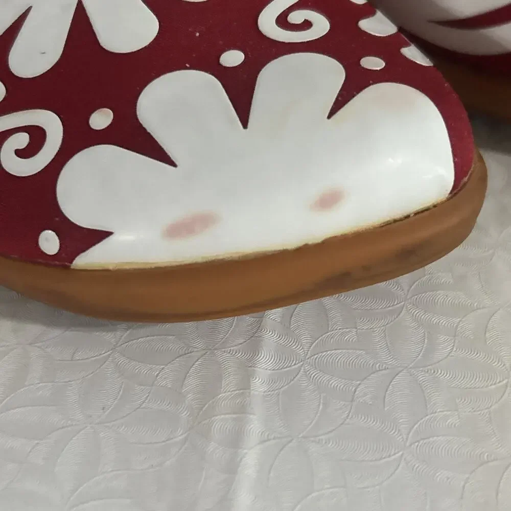 Rare Chocolaticas Ginger Bread Mary Jane flats by Hot Chocolate Design Size 7
